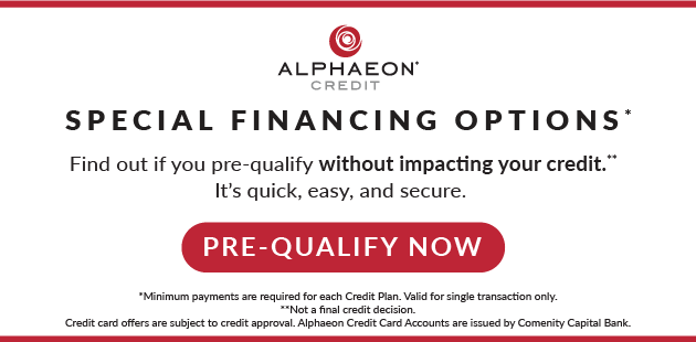 Alphaeon Special Financing Options